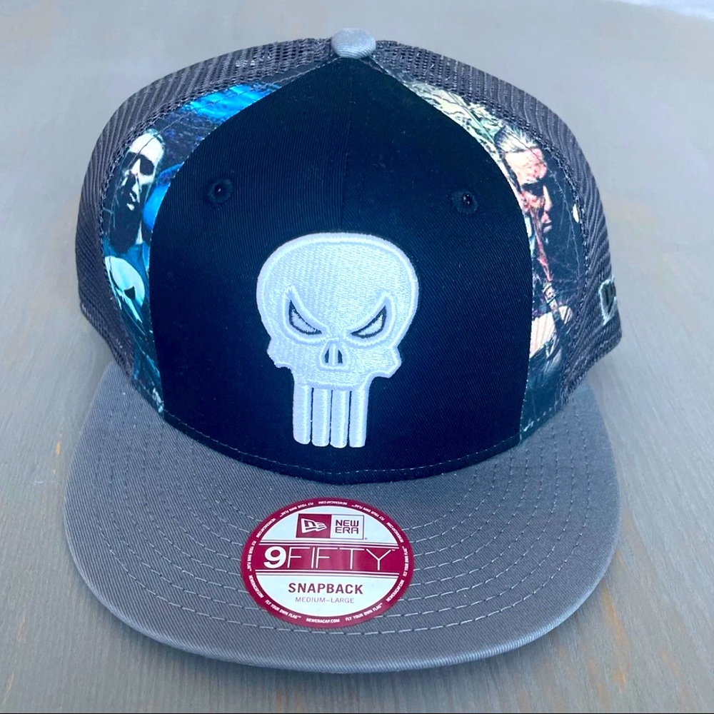 New Era Snapback Hat Marvel The Punisher
